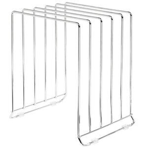 NWOT ⭐️ mDesign 5 Slot Pot and Pan Rack — Metal Wire Rack for Pans, Pots, Lids